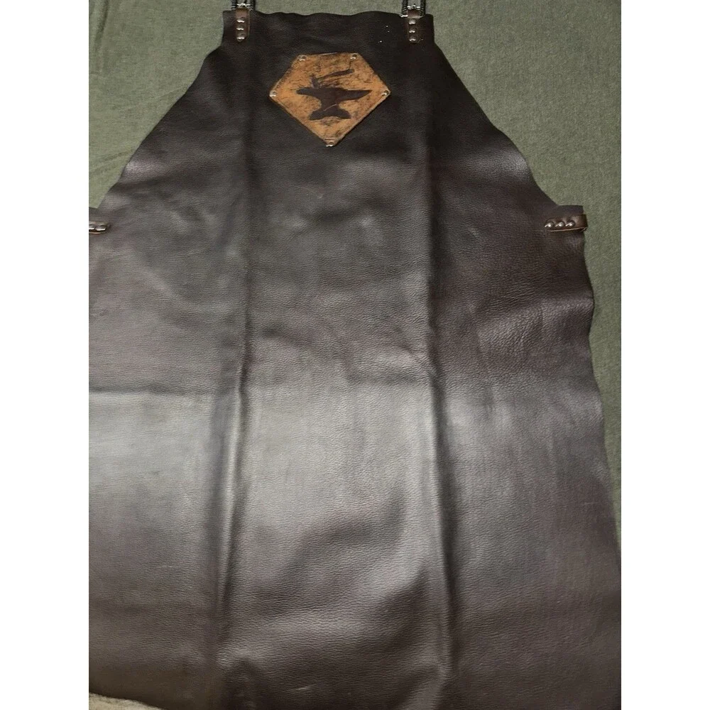 Forge Aprons Metalworks Blacksmith Heavy Duty Shop Apron Big & Tall 40x28in